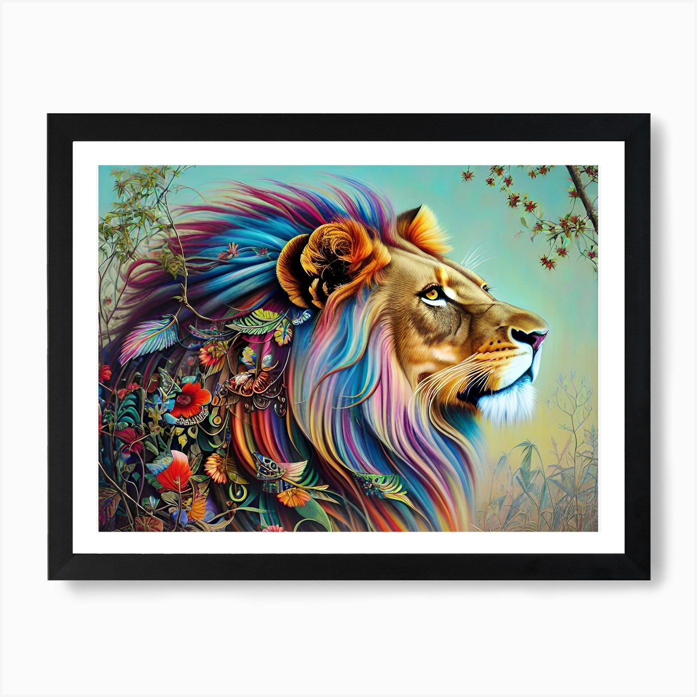 Lion king 19 Art Print Framed Wall Art Poster Canvas Print Picture