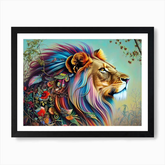 Lion king 19 Art Print Framed Wall Art Poster Canvas Print Picture