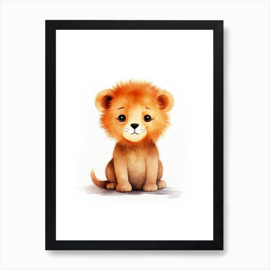 Lions Tale Art Print Framed Wall Art Poster Canvas Print Picture