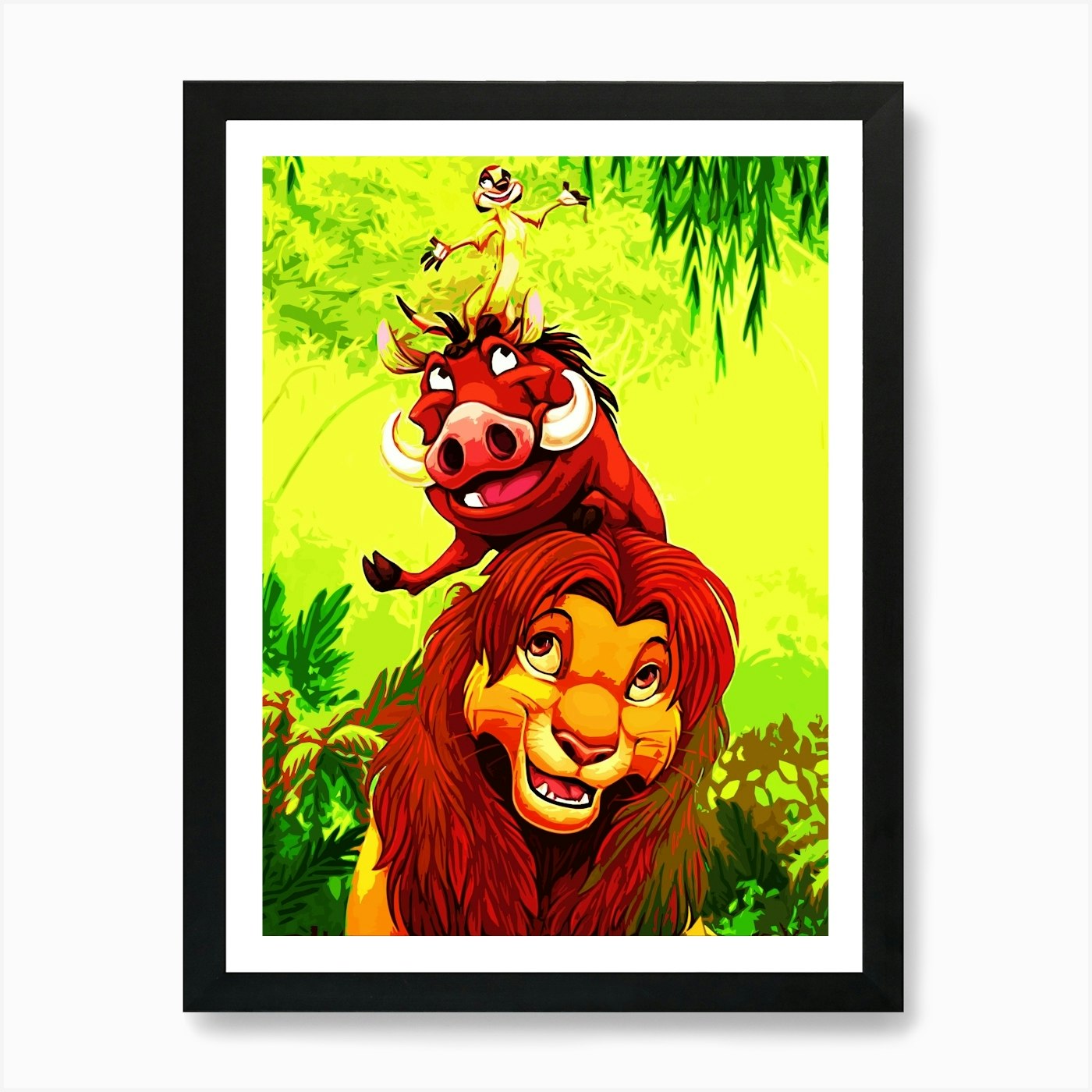 Lion King movie Art Print Framed Wall Art Poster Canvas Print Picture