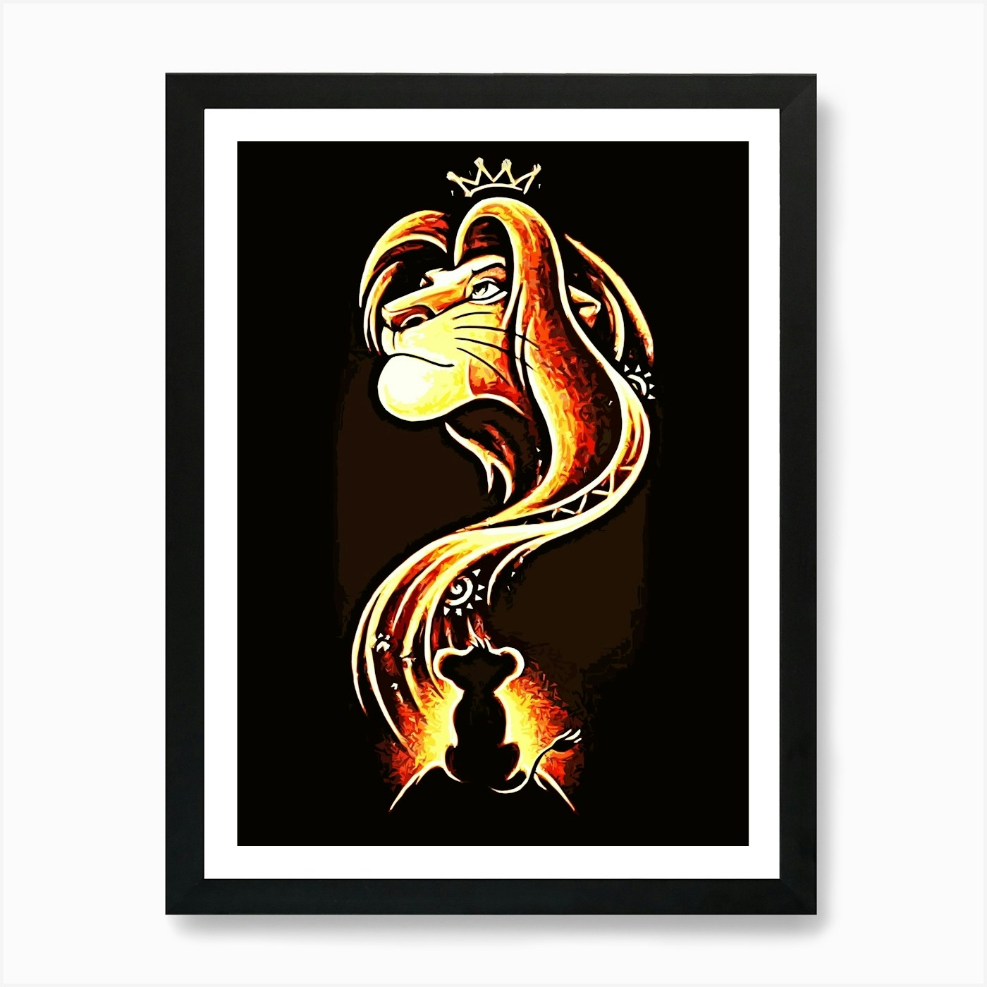 Lion King movie 4 Art Print Framed Wall Art Poster Canvas Print Picture
