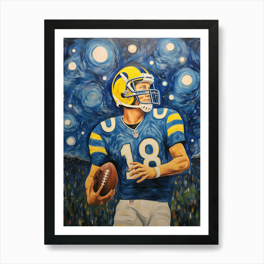 The Detroit Lions Players Are As Ca Framed Wall Art Poster Canvas Print Picture