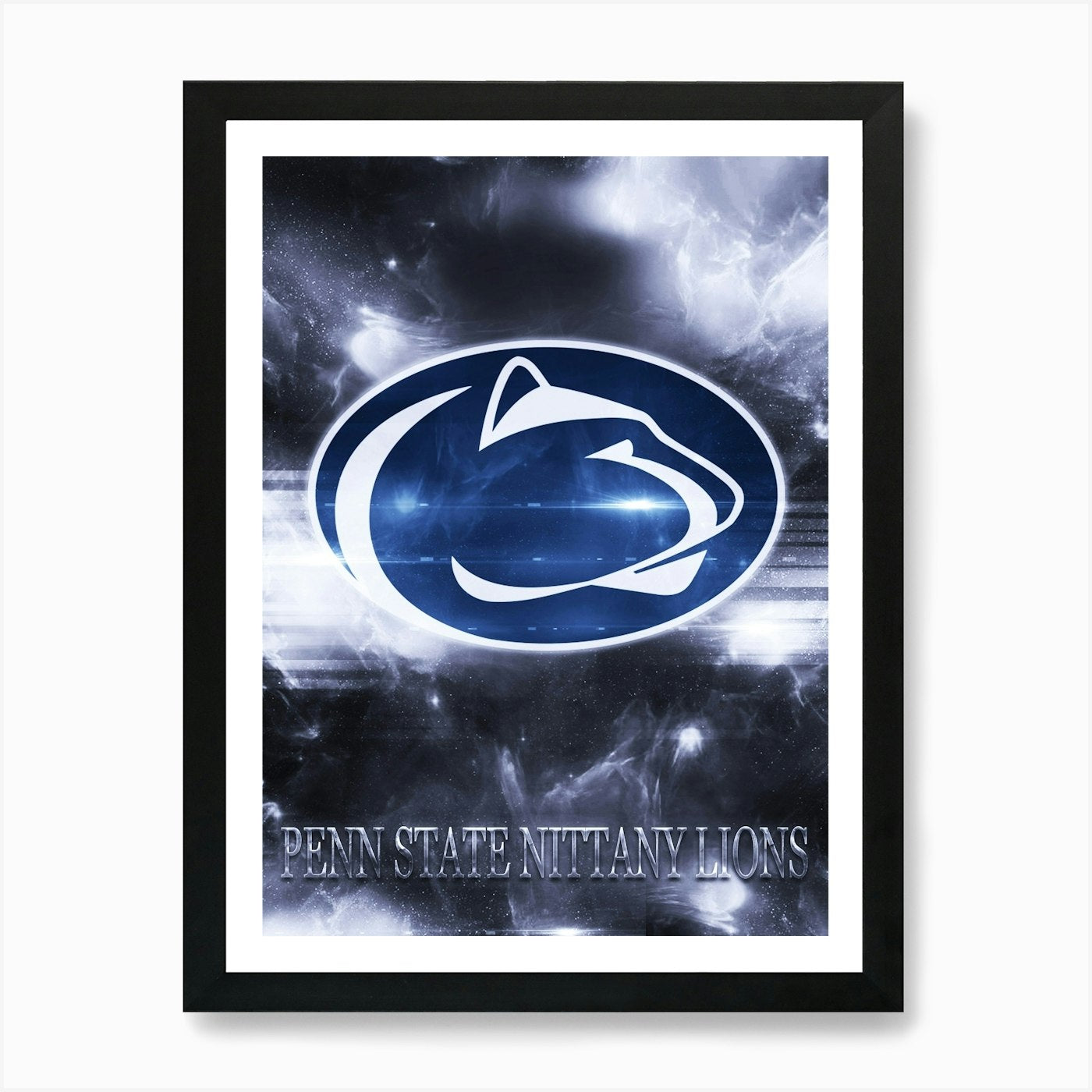Penn State Nittany Lions Art Print Framed Wall Art Poster Canvas Print Picture
