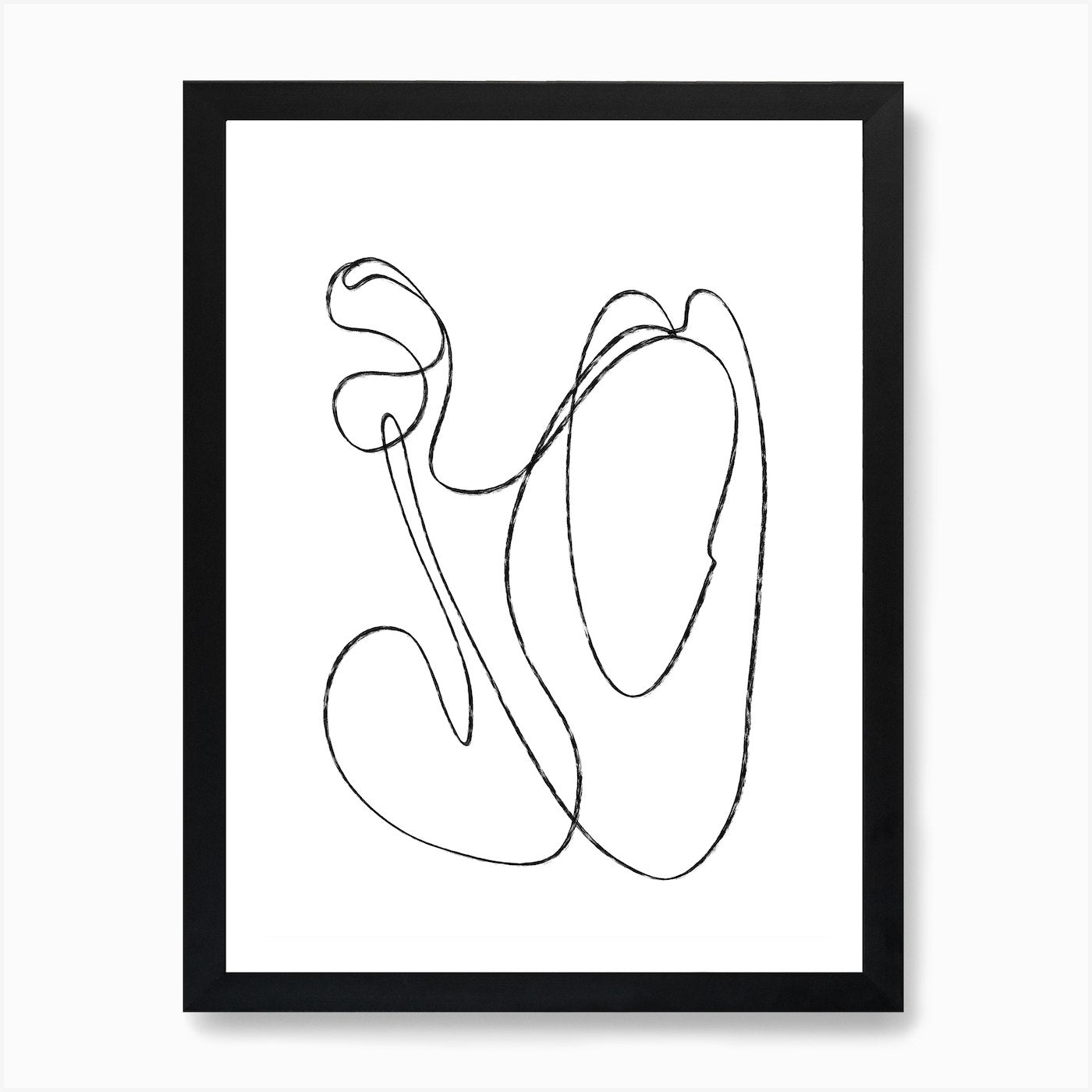 Lion Heart Art Print Framed Wall Art Poster Canvas Print Picture
