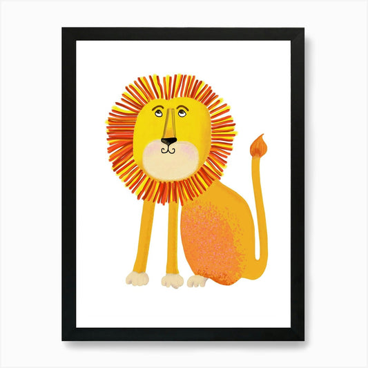 The Lion 1 Art Print Framed Wall Art Poster Canvas Print Picture