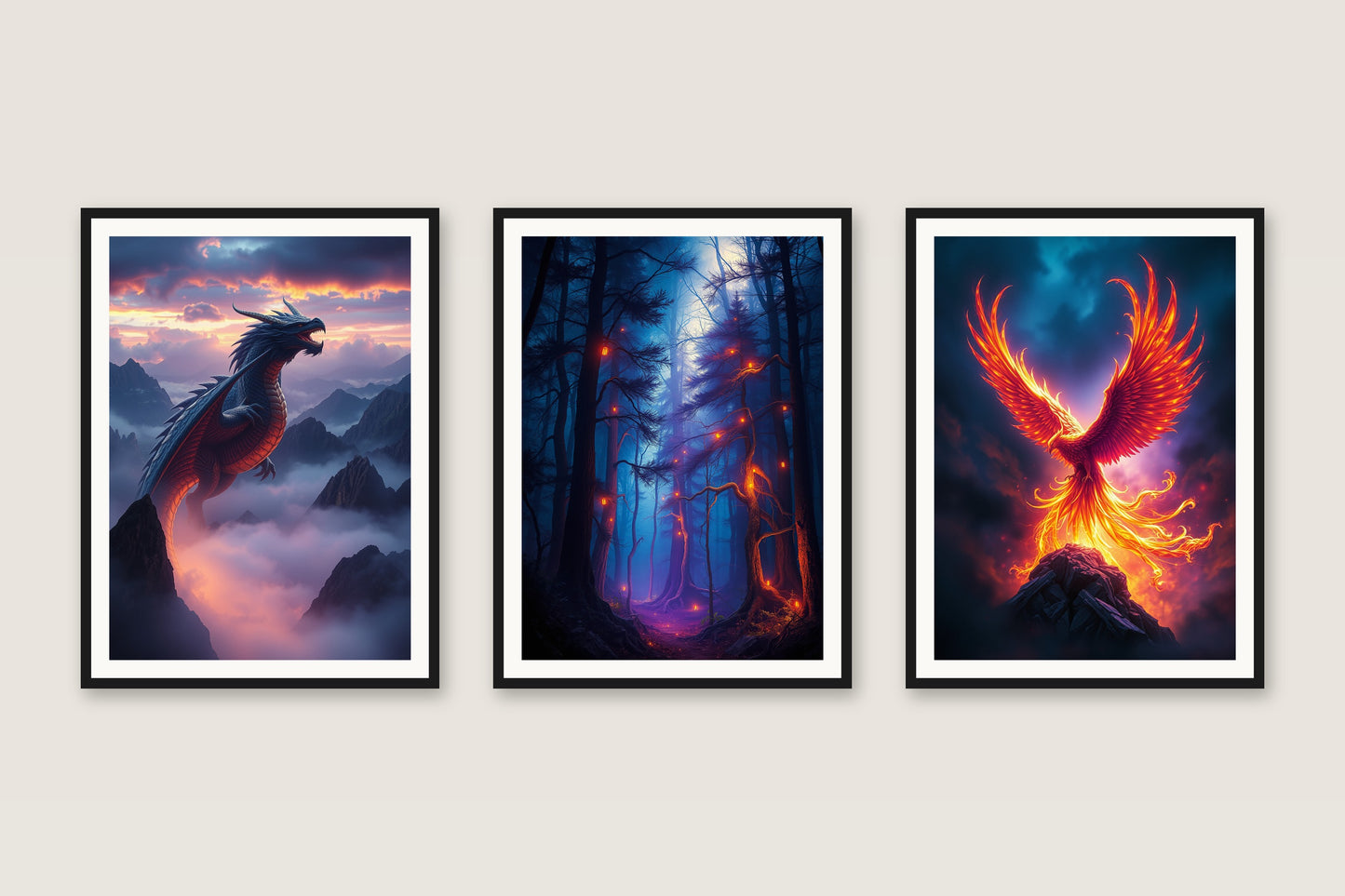 Realm of Myth — Gallery Trio