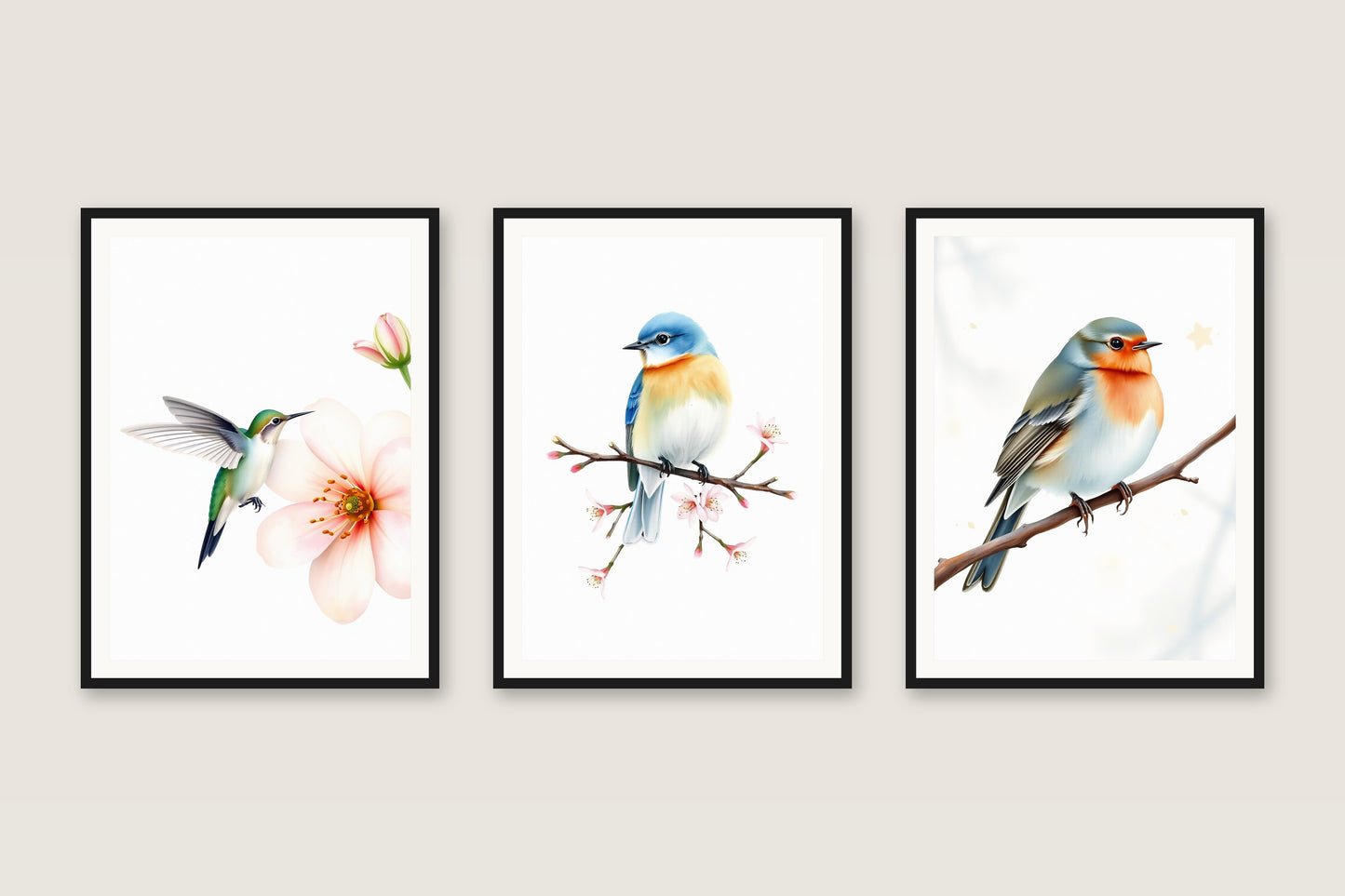 Garden Birds — Gallery Trio