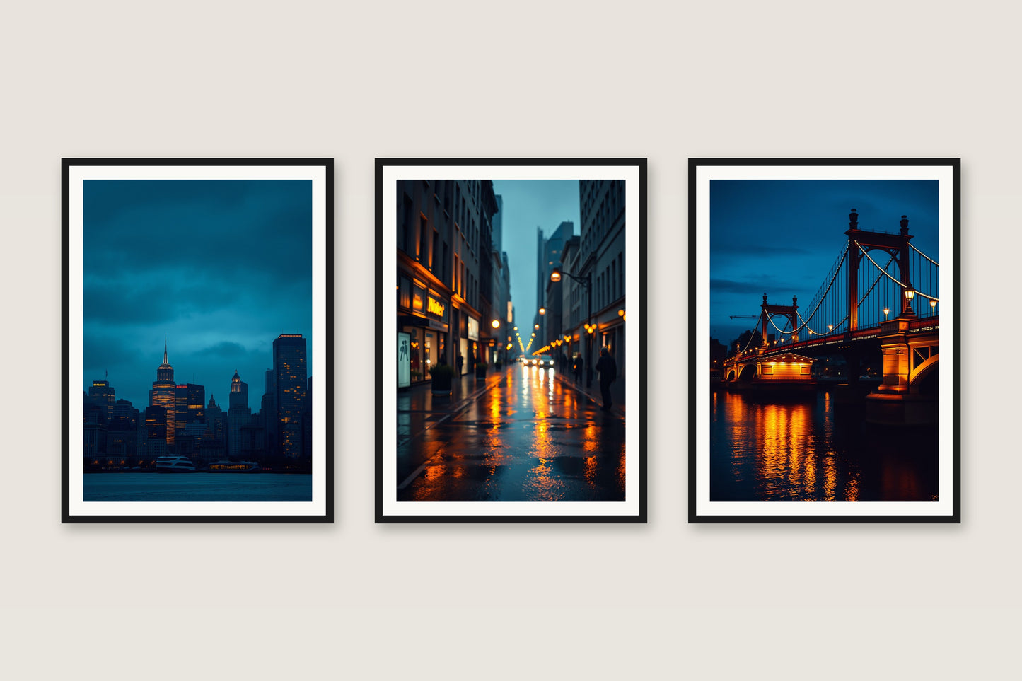 City Lights — Gallery Trio
