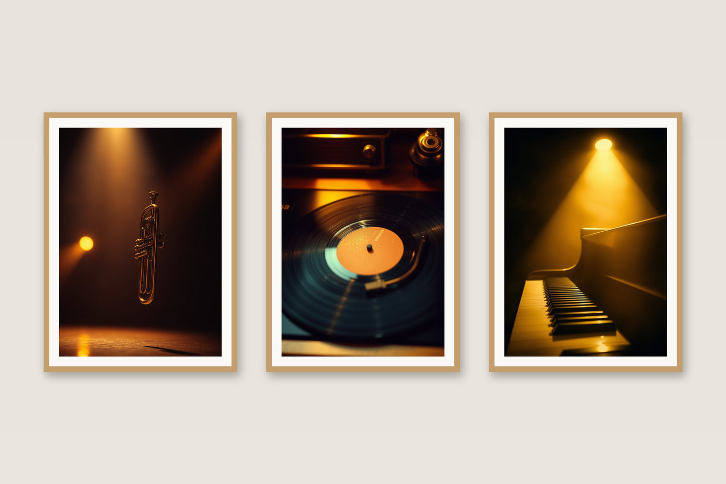 Jazz Mood music gallery trio