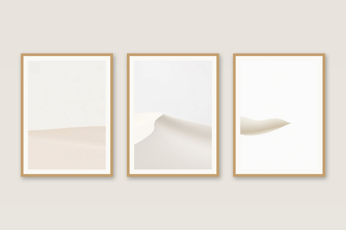 Neutral Coast coastal gallery trio