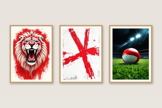England Spirit football gallery trio