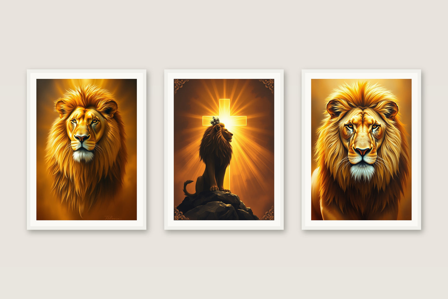 Lion of Judah — Gallery Trio