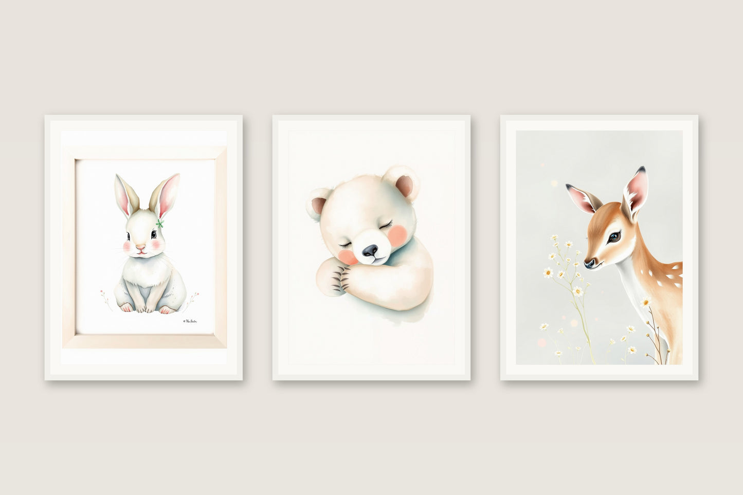 Woodland Babies — Gallery Trio