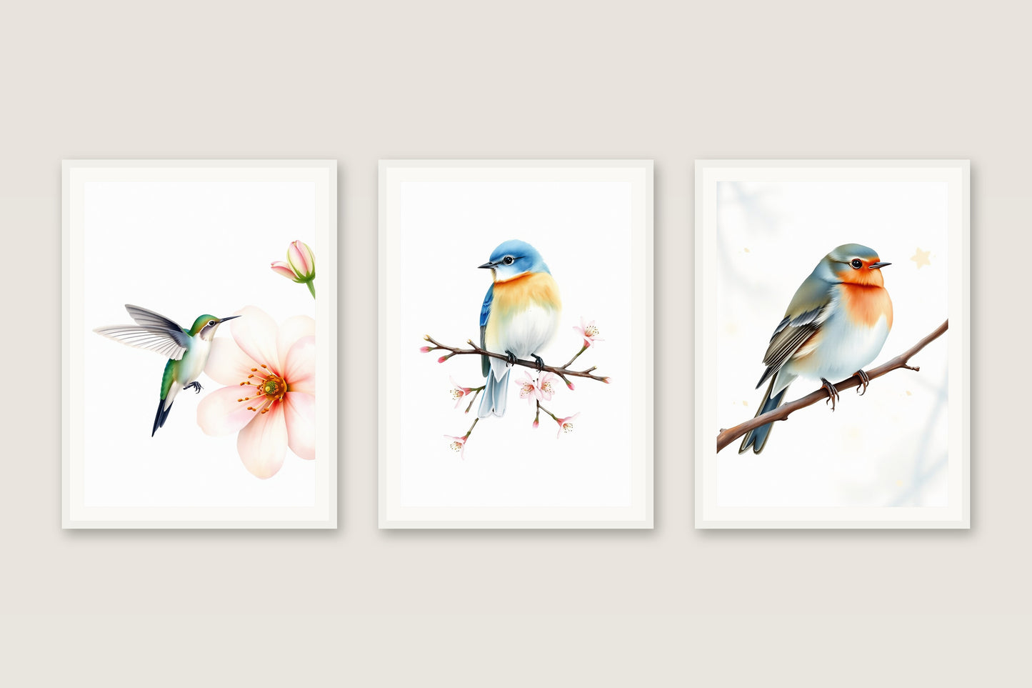 Garden Birds — Gallery Trio