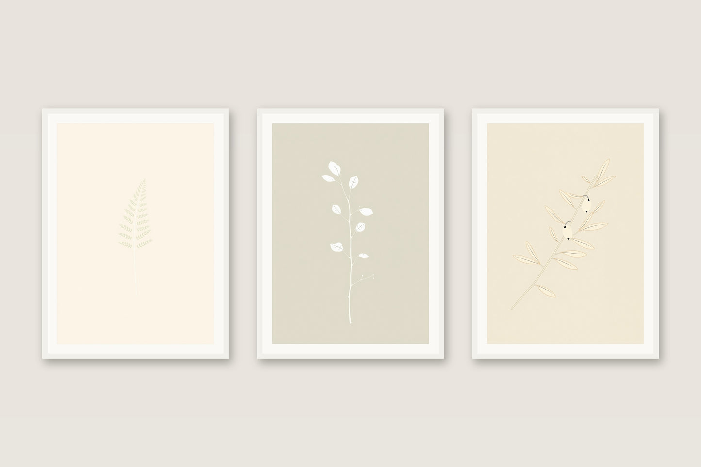 Sage Botanical — Gallery Trio